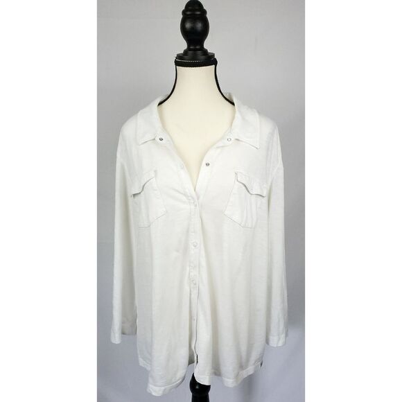 Eddie Bauer Outdoor White Summer Shirt 2xl - Picture 1 of 8
